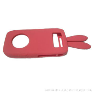 Silicone Mobile Phone Case for iPhone, BlackBerry, Samsung and Other Mobile Phones